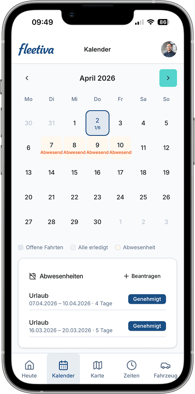Kalender & Abwesenheit