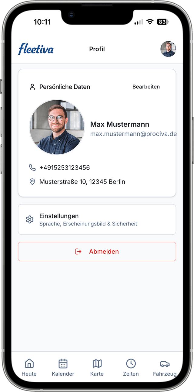 Profil & Einstellungen
